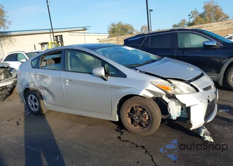 2013 Toyota Prius Four from USA, damaged, VIN JTDKN3DU7D5541161